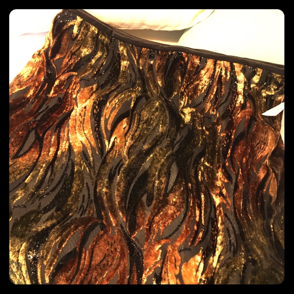Kasper Faux Fur Skirt ~ 12P - Picture 1 of 8